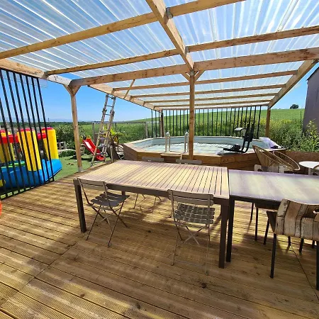Villa Avec Piscine Sans Vis-A-Vis Caux-et-Sauzens Buitenkant foto